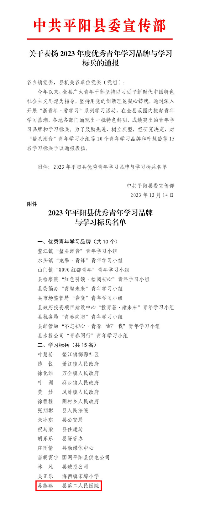 函111号关于表扬2023年度优秀青年学习品牌与学习标兵的通报(1)_01.jpg
